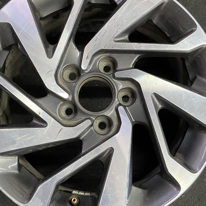 16" CIVIC 16 16x7 alloy gray inlay Sdn Original OEM Wheel Rim