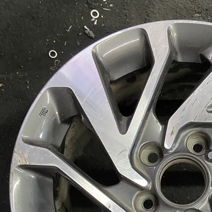 16" CIVIC 16 16x7 alloy gray inlay Sdn Original OEM Wheel Rim