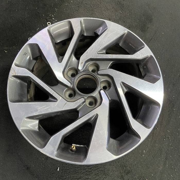 16" CIVIC 16 16x7 alloy gray inlay Sdn Original OEM Wheel Rim