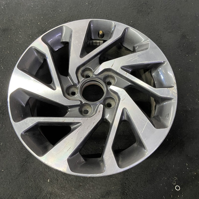 16" CIVIC 16 16x7 alloy gray inlay Sdn Original OEM Wheel Rim