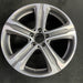 18" MERCEDES GLC-CLASS 16 , 18x8 , straight spokes Original OEM Wheel Rim - Angle View