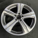18" MERCEDES GLC-CLASS 16 , 18x8 , straight spokes Original OEM Wheel Rim - Side Profile