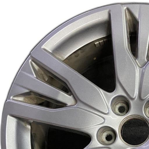 20" PASSPORT 19-20 20x8 alloy 15 spoke gray Original OEM Wheel Rim - Angle View