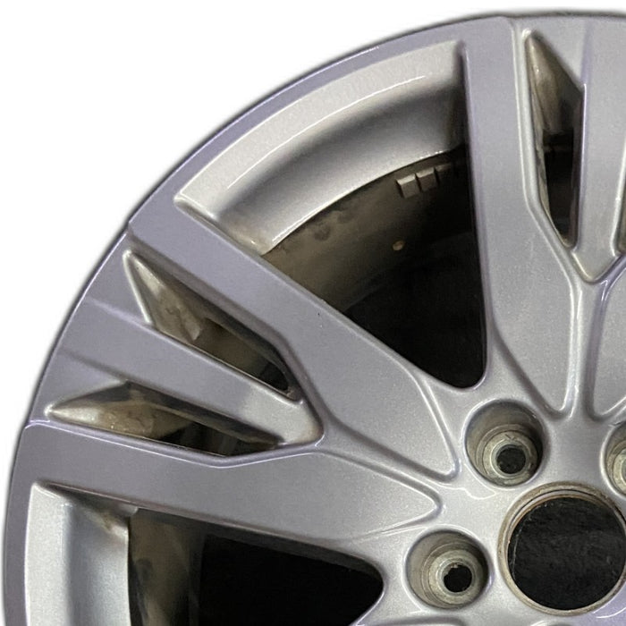 20" PASSPORT 19-20 20x8 alloy 15 spoke gray Original OEM Wheel Rim - Angle View