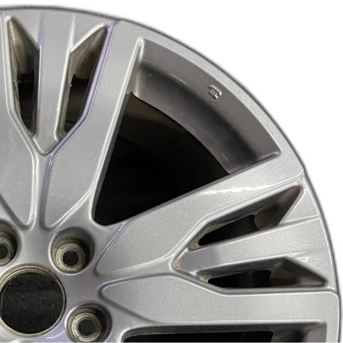 20" PASSPORT 19-20 20x8 alloy 15 spoke gray Original OEM Wheel Rim - Side Profile
