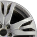 20" PASSPORT 19-20 20x8 alloy 15 spoke gray Original OEM Wheel Rim - Side Profile