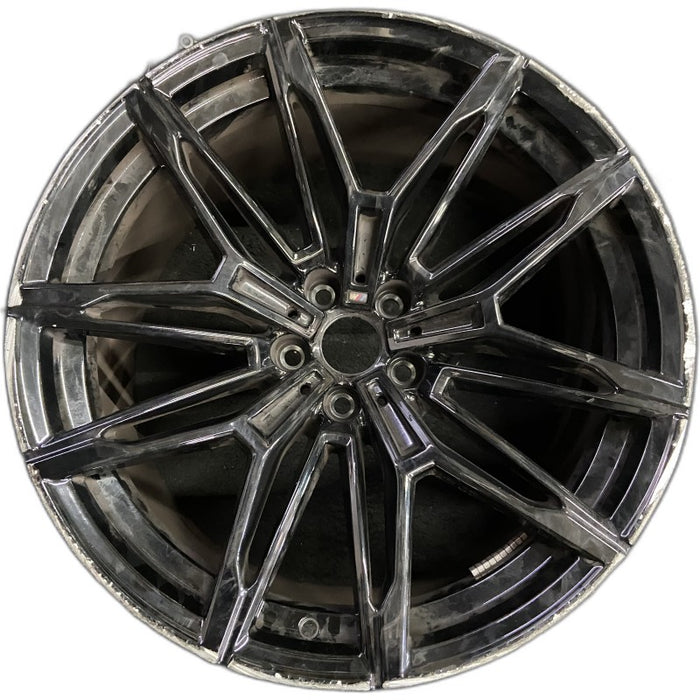 20" BMW M2 23-24 20x10.5 alloy 10 spoke black Original OEM Wheel Rim