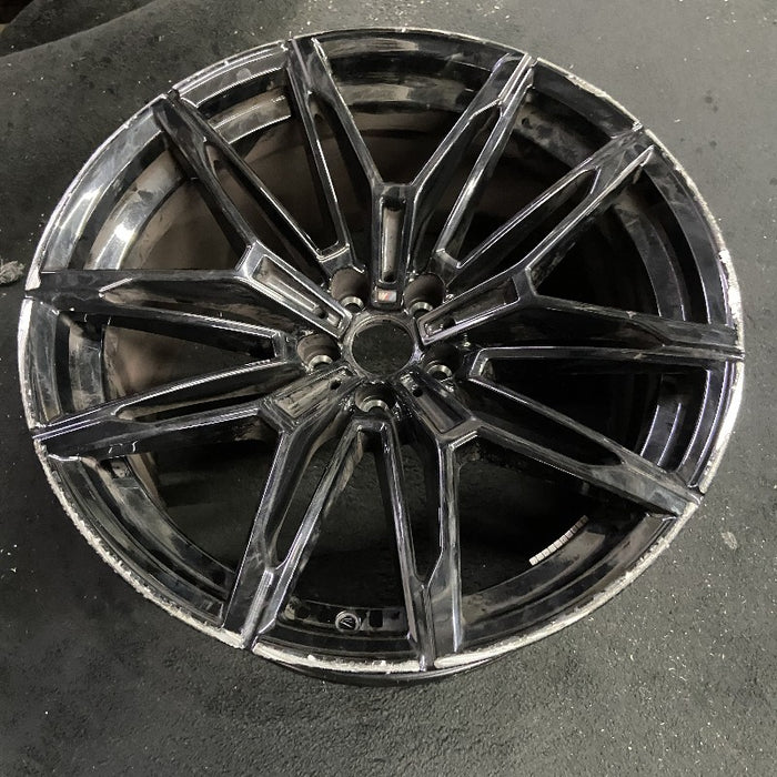 20" BMW M2 23-24 20x10.5 alloy 10 spoke black Original OEM Wheel Rim