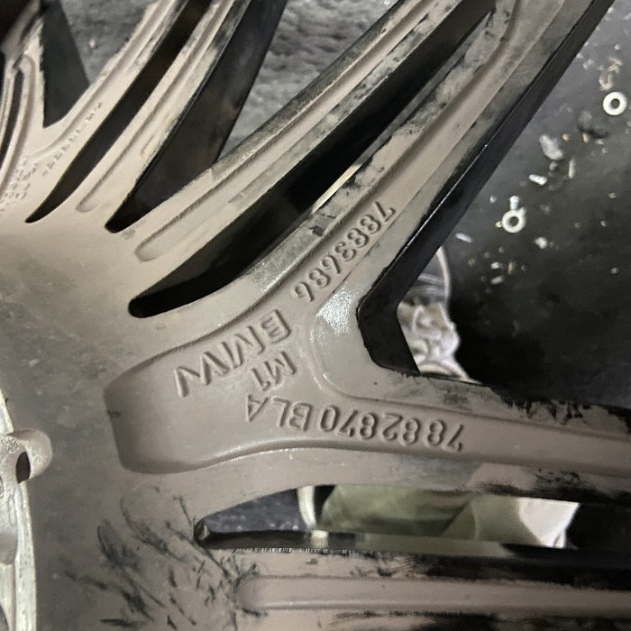 20" BMW M2 23-24 20x10.5 alloy 10 spoke black Original OEM Wheel Rim