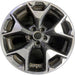 17" XV CROSSTREK 18-20 17x7 , w/machined face Original OEM Wheel Rim - Front View