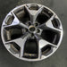 17" XV CROSSTREK 18-20 17x7 , w/machined face Original OEM Wheel Rim - Side Profile