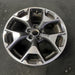 17" XV CROSSTREK 18-20 17x7 , w/machined face Original OEM Wheel Rim - Close-Up Detail