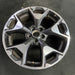 17" XV CROSSTREK 18-20 17x7 , w/machined face Original OEM Wheel Rim - Side Profile