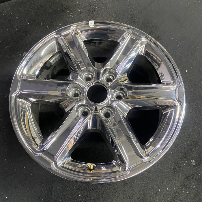 18" FORD F150 PICKUP 24-25 18x7.5, Original OEM Wheel Rim - Side Profile