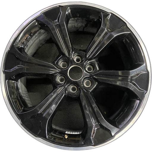 22" EXPEDITION 22-24 22x9.5, 6 spoke, black Original OEM Wheel Rim - Front View