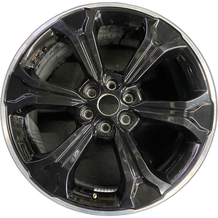 22" EXPEDITION 22-24 22x9.5, 6 spoke, black Original OEM Wheel Rim - Front View