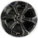 22" EXPEDITION 22-24 22x9.5, 6 spoke, black Original OEM Wheel Rim - Front View