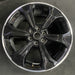 22" EXPEDITION 22-24 22x9.5, 6 spoke, black Original OEM Wheel Rim - Angle View