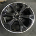 22" EXPEDITION 22-24 22x9.5, 6 spoke, black Original OEM Wheel Rim - Side Profile