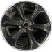 22" EXPEDITION 22-24 22x9.5, 6 spoke, black Original OEM Wheel Rim - Front View