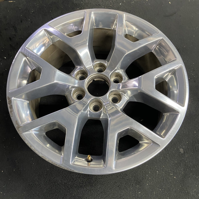 20" CANYON 20 20x9 Original OEM Wheel Rim - Side Profile