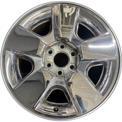 20" AVALANCHE 1500 09-11 20x8.5, 5 spoke, covered lug nuts, flat spoke Original - Front View