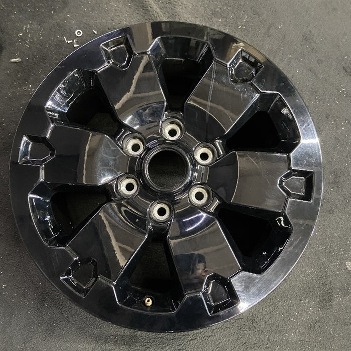 18" RANGER 20-22 18x8 aluminum 6 spoke black Original OEM Wheel Rim - Additional View