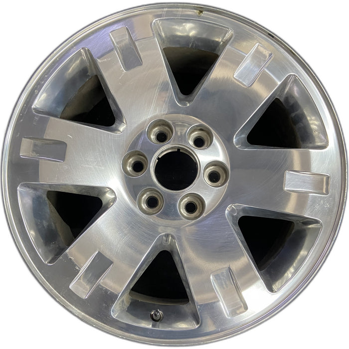 20" SIERRA 1500 PICKUP 07 , 20x8.5, 6 spoke, polished finish Original OEM Wheel - Front View