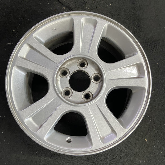 16" EXPLORER 02-03 4 Dr, exc. Sport Trac; 16x7, aluminum, 5 double spokes, w/o - Angle View