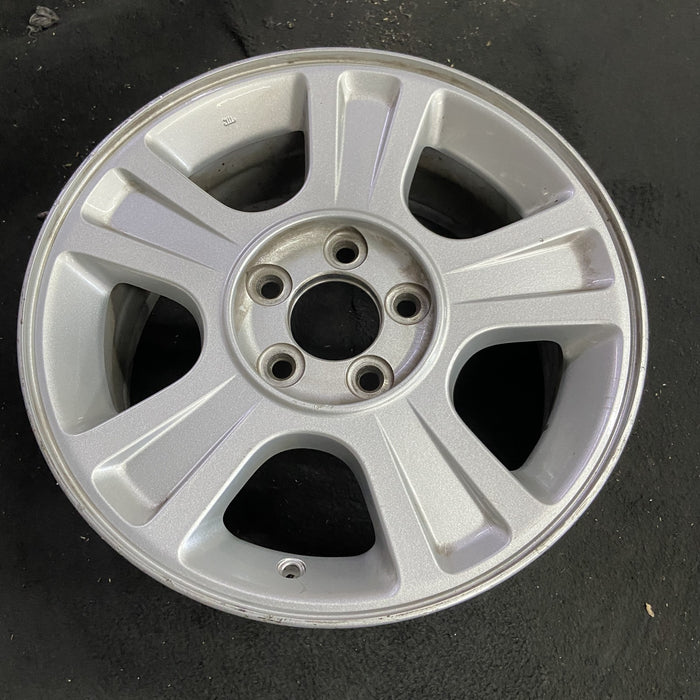 16" EXPLORER 02-03 4 Dr, exc. Sport Trac; 16x7, aluminum, 5 double spokes, w/o - Side Profile