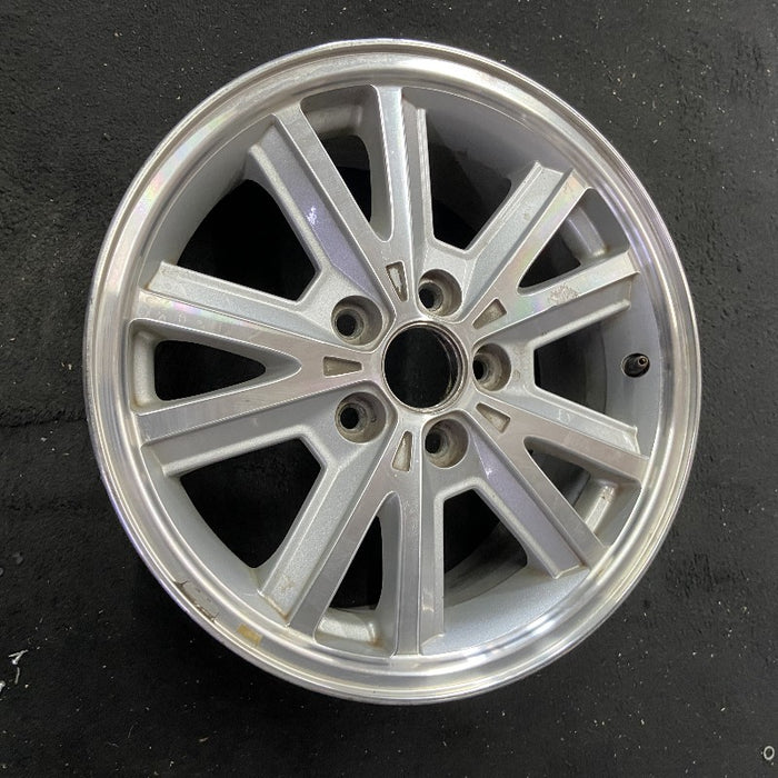 16" MUSTANG 05 16x7 5 split spoke aluminum bright pockets Original OEM Wheel Rim - View 8
