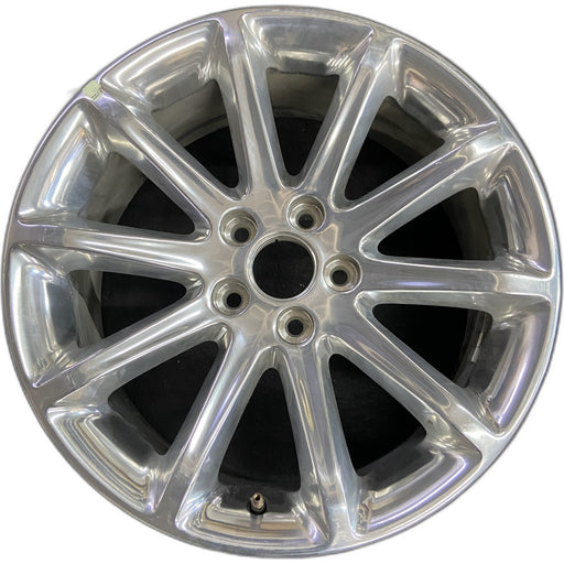 18" MKX 11-15 18x8 , polished Original OEM Wheel Rim - Front View
