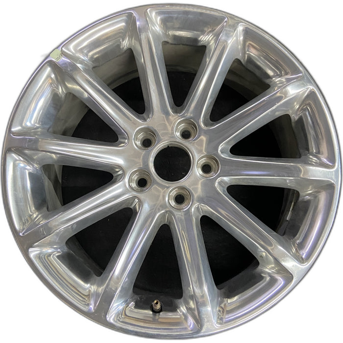 18" MKX 11-15 18x8 , polished Original OEM Wheel Rim - Front View