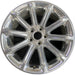 18" MKX 11-15 18x8 , polished Original OEM Wheel Rim - Front View