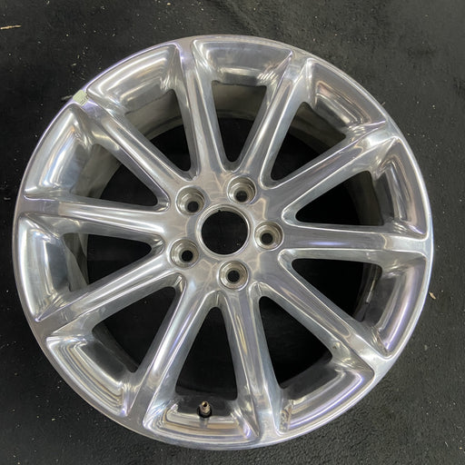 18" MKX 11-15 18x8 , polished Original OEM Wheel Rim - Angle View