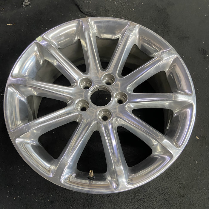 18" MKX 11-15 18x8 , polished Original OEM Wheel Rim - Side Profile