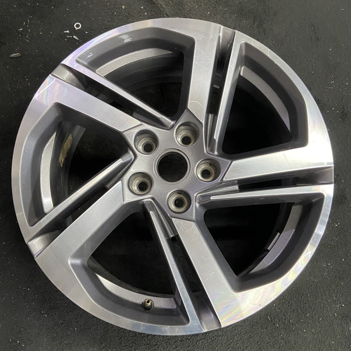 18" TERRAIN 18-21 18x7, opt RV6 Original OEM Wheel Rim - Angle View