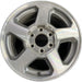 16" TRAILBLAZER 02-03 16x7, aluminum, 5 spoke, opt QC3 , Original OEM Wheel Rim - Front View