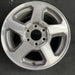 16" TRAILBLAZER 02-03 16x7, aluminum, 5 spoke, opt QC3 , Original OEM Wheel Rim - Angle View