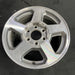 16" TRAILBLAZER 02-03 16x7, aluminum, 5 spoke, opt QC3 , Original OEM Wheel Rim - Side Profile