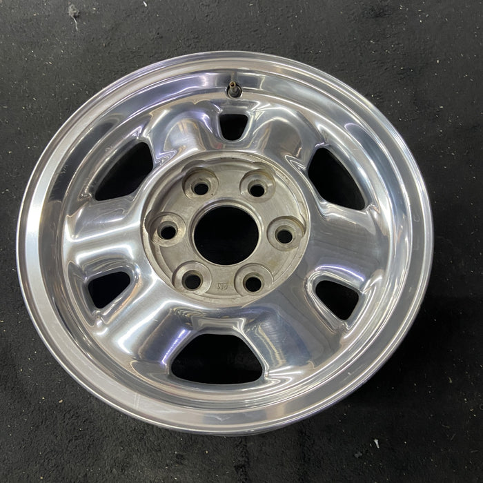 16" SIERRA 1500 PICKUP 00-02 16x7, , rounded spokes, polished Original OEM Wheel Rim