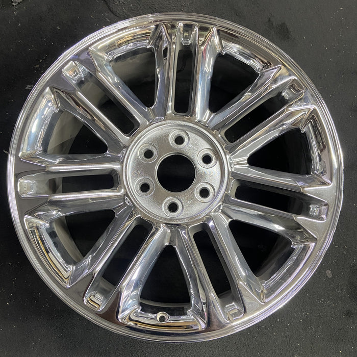 22" ESCALADE 07-11 22x9, 14 spoke Original OEM Wheel Rim - Angle View