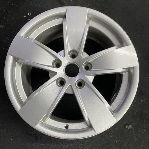 17" GTO 04 17x8 5 spoke without clear coat finish opt PZ9 Original OEM Wheel Rim - Front View