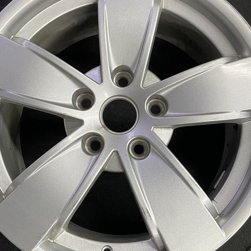 17" GTO 04 17x8 5 spoke without clear coat finish opt PZ9 Original OEM Wheel Rim - Angle View