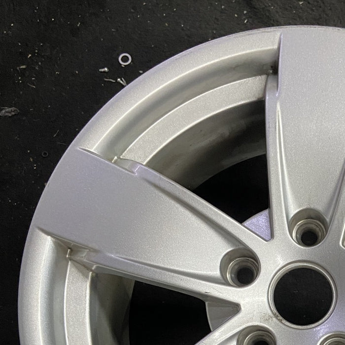 17" GTO 04 17x8 5 spoke without clear coat finish opt PZ9 Original OEM Wheel Rim - Side Profile