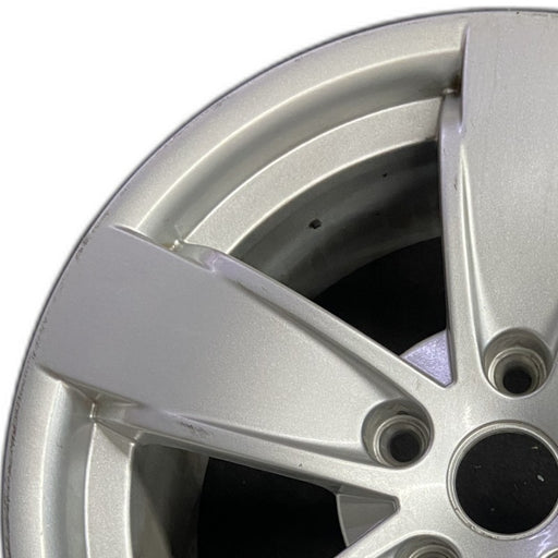 17" GTO 04 17x8 5 spoke without clear coat finish opt PZ9 Original OEM Wheel Rim - Angle View