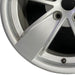 17" GTO 04 17x8 5 spoke without clear coat finish opt PZ9 Original OEM Wheel Rim - Back View