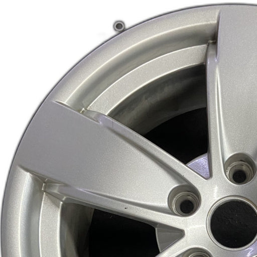 17" GTO 04 17x8 5 spoke without clear coat finish opt PZ9 Original OEM Wheel Rim - Angle View