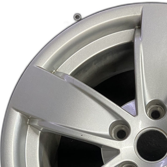17" GTO 04 17x8 5 spoke without clear coat finish opt PZ9 Original OEM Wheel Rim - Angle View