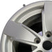 17" GTO 04 17x8 5 spoke without clear coat finish opt PZ9 Original OEM Wheel Rim - Angle View